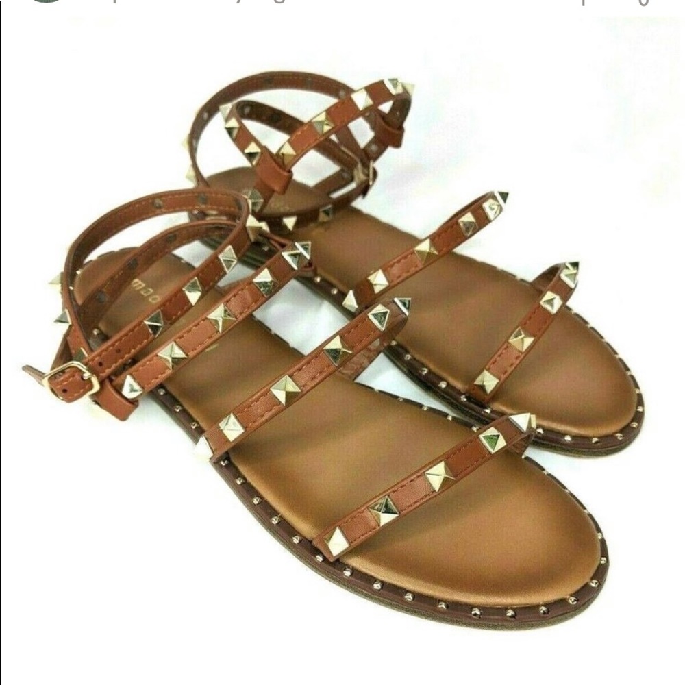 Madden Girl studded sandals size 8.